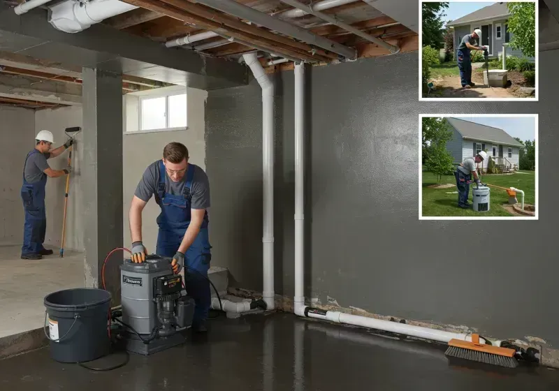 Basement Waterproofing and Flood Prevention process in Bloomfield, IA